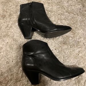 Black Frye Reed Booties Size 7
